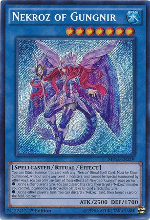Nekroz of Gungnir - Secret Rare - King Gaming 