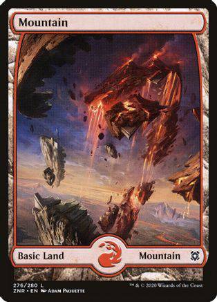 Mountain - L #276 King Gaming