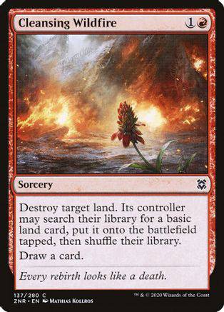 Cleansing Wildfire - C #127 King Gaming