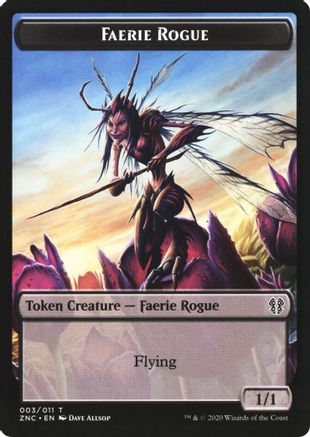 Faerie Rogue / Rat - #3/6 - Token - King Gaming 