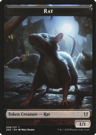 Faerie Rogue / Rat - #3/6 - Token - King Gaming 