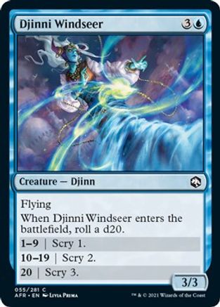 Djinni Windseer - #55 - Common - King Gaming 