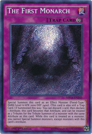The First Monarch - Secret Rare - King Gaming 