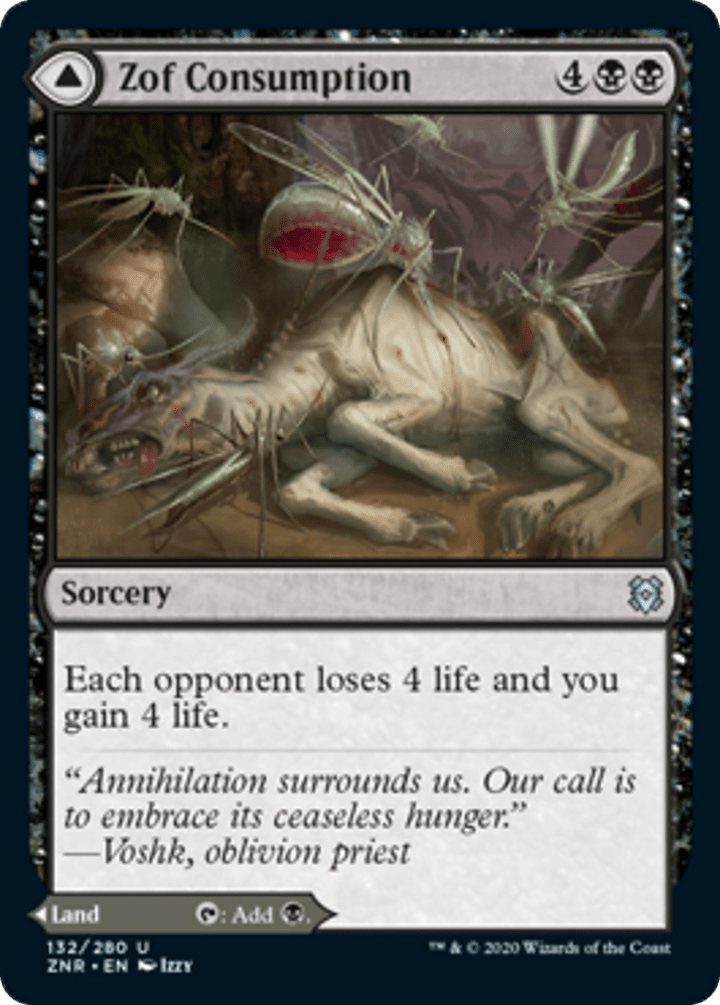Zof Consumption // Zof Bloodbog - NM - U #132 King Gaming