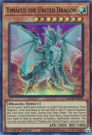 Timaeus The United Dragon - Ultra Rare - King Gaming 