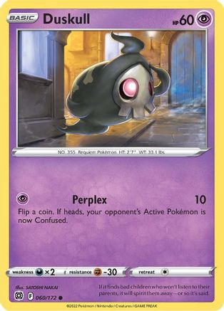 Duskull - 60/172 - Common - King Gaming 