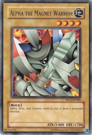Alpha The Magnet Warrior - Rare - Yu-Gi-Oh King Gaming