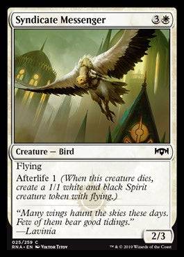 Syndicate Messenger - NM - C King Gaming