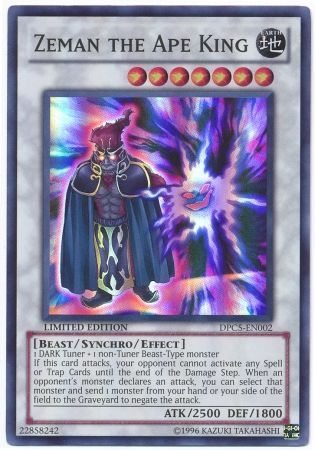 Zeman The Ape King - Super Rare - King Gaming 