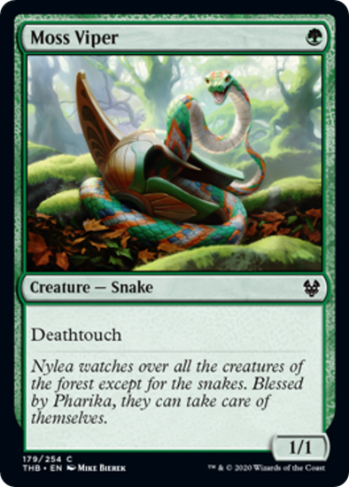 Moss Viper - #179 - Common - King Gaming 
