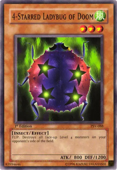 4-Starred Ladybug Of Doom - Common - Yu-Gi-Oh King Gaming