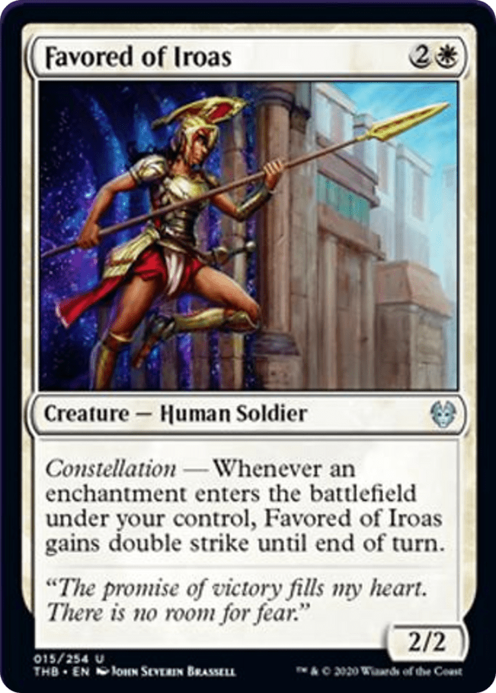Favored of Iroas - NM - U #15 King Gaming