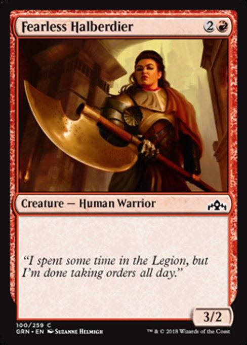 Faerless Halberdier - NM - C #100 King Gaming