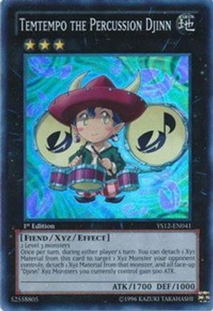 Temtempo The Percussion Dijinn - Super Rare - King Gaming 