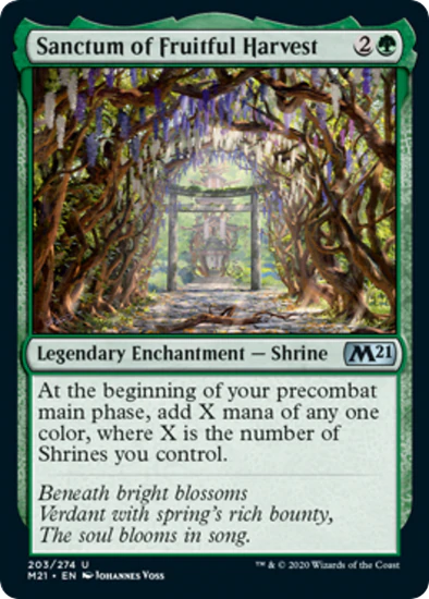 Sanctum of Fruitful Harvest - U #203 King Gaming