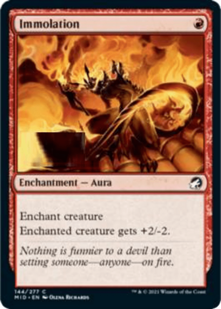 Immolation - NM - C King Gaming