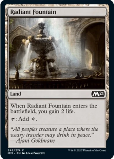 Radiant Fountain - C #248 King Gaming