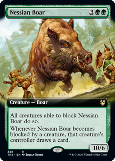 Nessian Boar - #328 - Rare - King Gaming 
