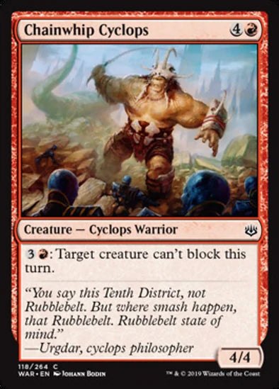 Chainwhip Cyclops - C #118 King Gaming