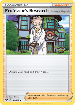 Professor's Research - 178/202 - NM Rare King Gaming
