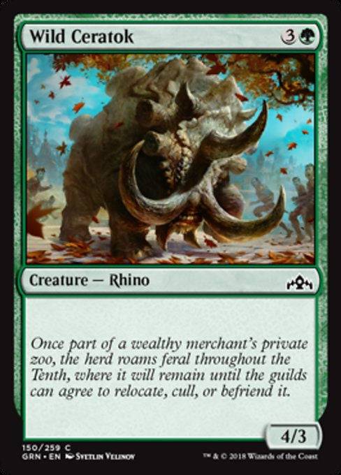 Wild Ceratok - C #150 King Gaming