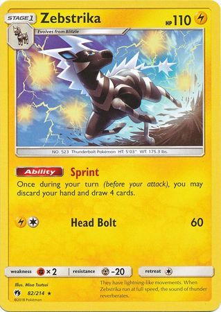 Zebstrika - 82/214 - Rare - King Gaming 
