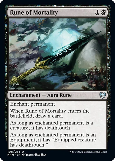 Rune of Mortality - U #108 King Gaming