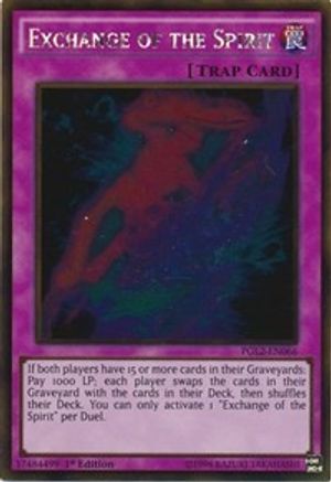 Exchange of The Spirit - Gold Rare - King Gaming 