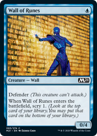 Wall of Runes - C #85 King Gaming
