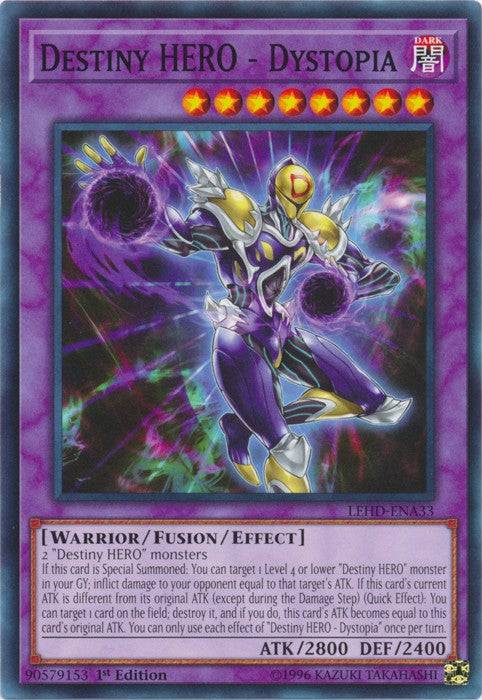 Destiny HERO - Dystopia - NM Common King Gaming