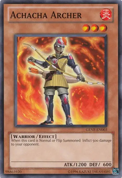 Achacha Archer - Common - Yu-Gi-Oh King Gaming