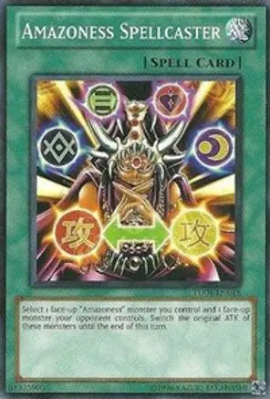 Amazoness Spellcaster - Common - Yu-Gi-Oh King Gaming