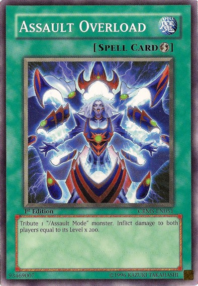 Assault Overload - Common - Yu-Gi-Oh King Gaming