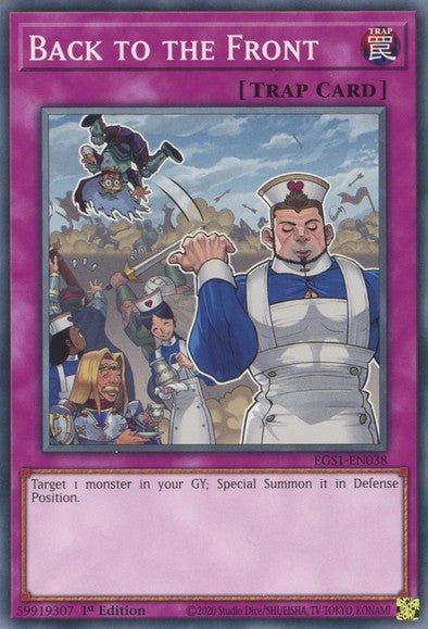 Back To The Front - Common - Yu-Gi-Oh King Gaming
