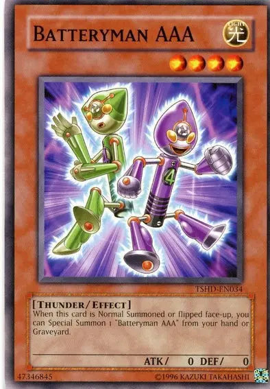Batteryman AAA - Common - Yu-Gi-Oh King Gaming