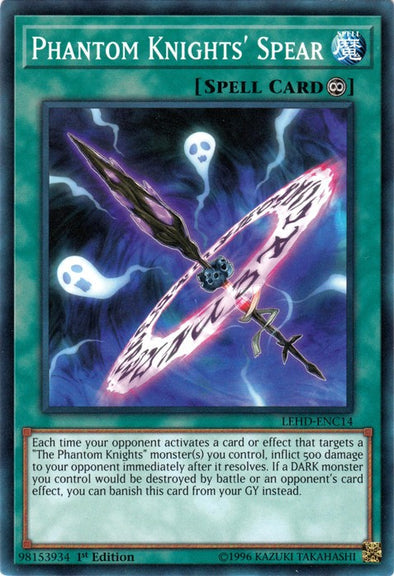 Phantom Knights' Spear - Common - Yu-Gi-Oh - King Gaming 