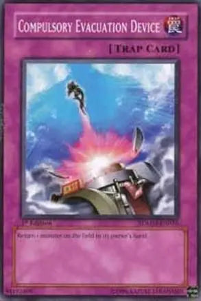 Compulsory Evacuation Device - Common - Yu-Gi-Oh King Gaming