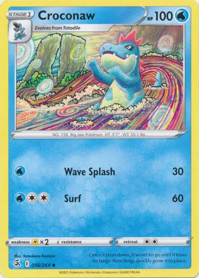 Croconaw - 56/264 - Uncommon King Gaming