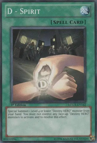 D - Spirit - Common - Yu-Gi-Oh King Gaming