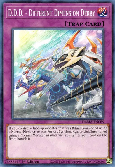 D.D.D. - Different Dimension Derby - Common - Yu-Gi-Oh King Gaming