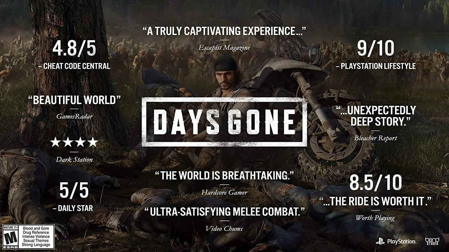 Days Gone - PlayStation 4 Standard Edition - Used King Gaming