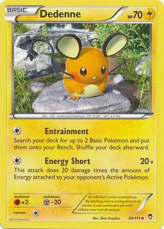 Dedenne - 34/111 - Uncommon King Gaming