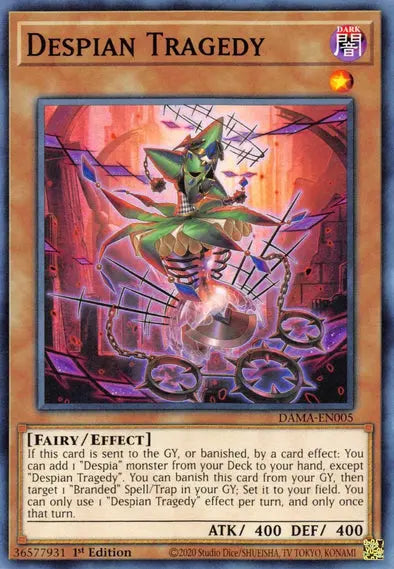 Despian Tragedy - Common - Yu-Gi-Oh King Gaming