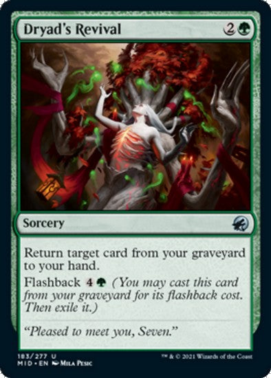 Dryad's Revival - Uncommon - Magic TCG King Gaming