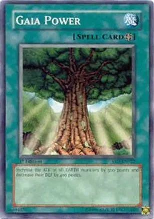Gaia Power - Common - Yu-Gi-Oh King Gaming