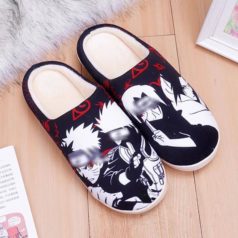Japanese Anime Doragon Boru Shoes  Goku Winter Warm Plush Men Women Shoes King Gaming