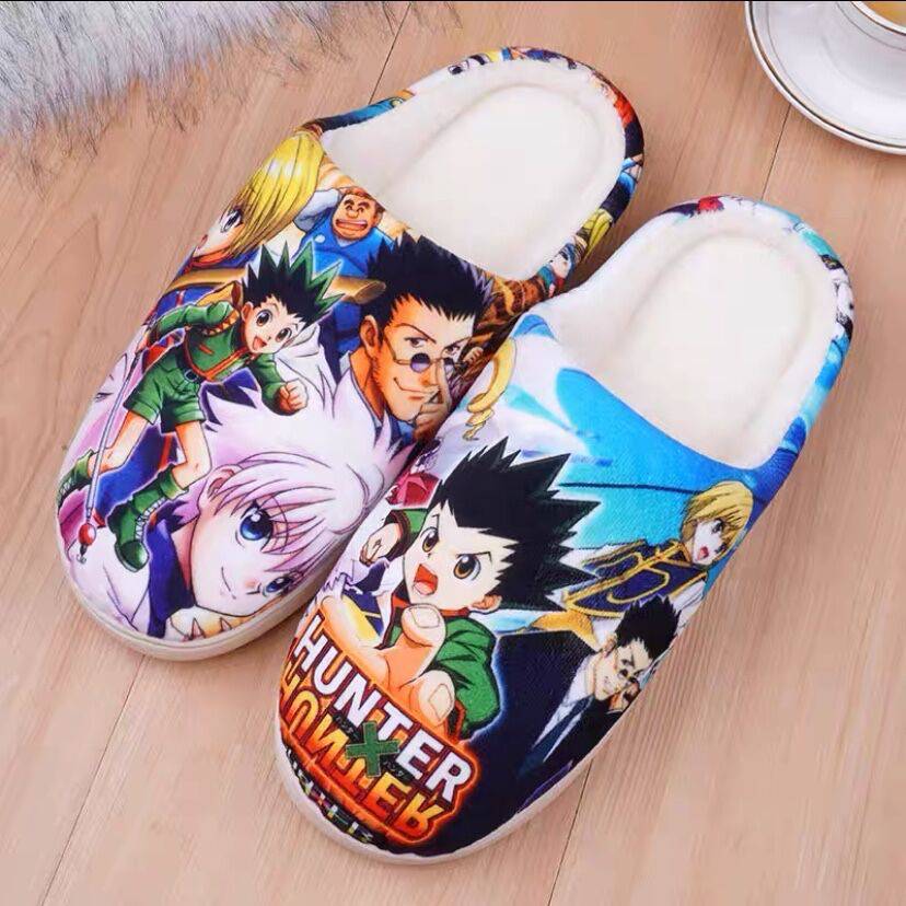 Japanese Anime Doragon Boru Shoes  Goku Winter Warm Plush Men Women Shoes King Gaming