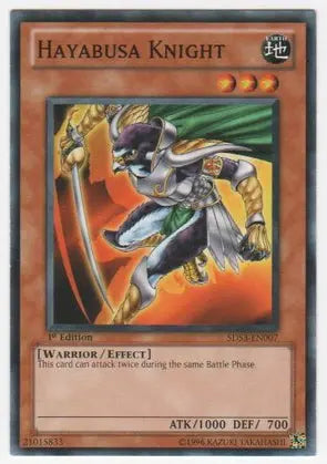 Hayabusa Knight - Common - Yu-Gi-Oh King Gaming