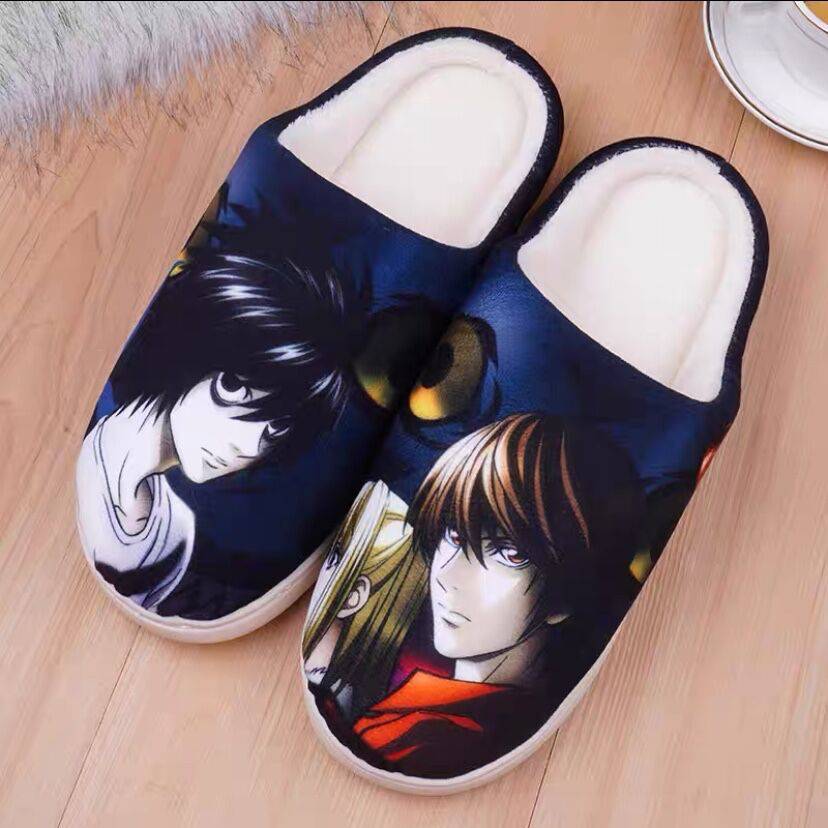 Japanese Anime Doragon Boru Shoes  Goku Winter Warm Plush Men Women Shoes King Gaming