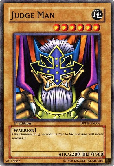 Judge Man - Common - Yu-Gi-Oh King Gaming